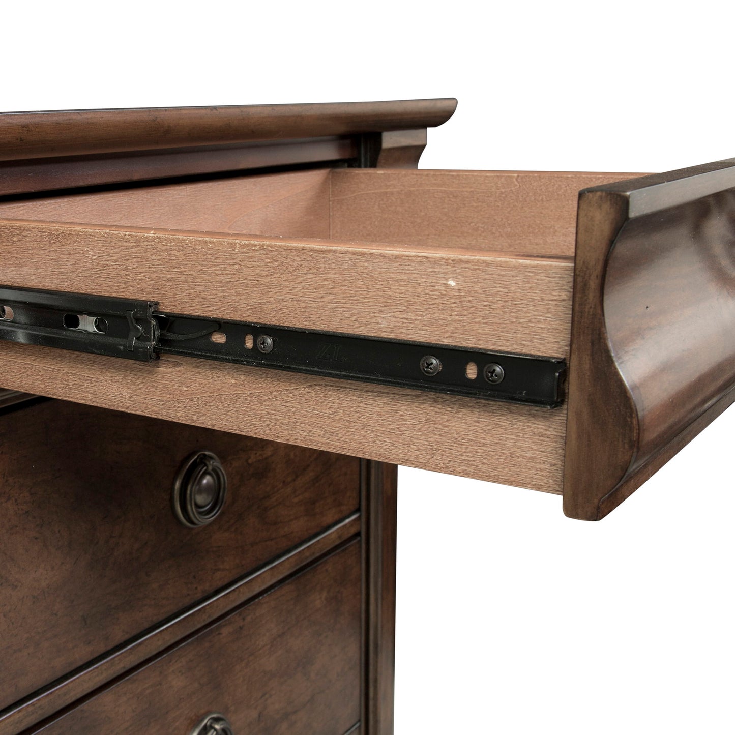 Rustic Traditions - 8 Drawer Dresser - Dark Brown - Hornell Furniture Outlet