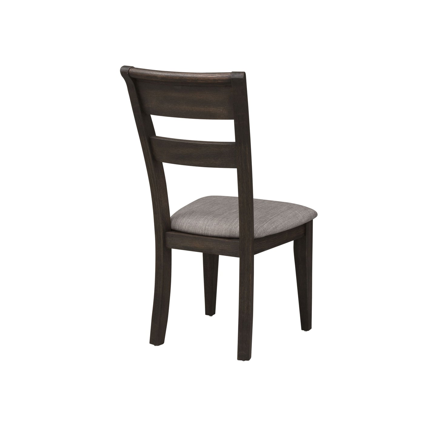 Double Bridge - Splat Back Side Chair - Dark Brown - Hornell Furniture Outlet