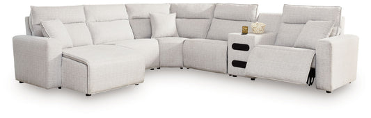 Modmax II - Reclining Sectional - Stone - Hornell Furniture Outlet