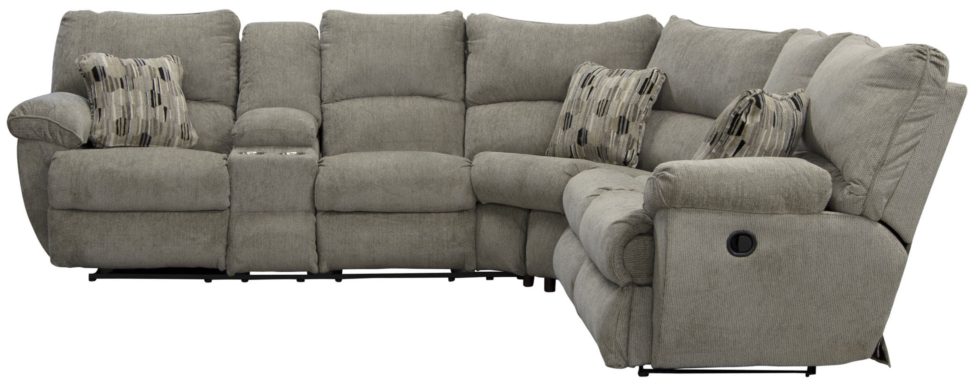 Elliott - Reclining Sectional - Hornell Furniture Outlet