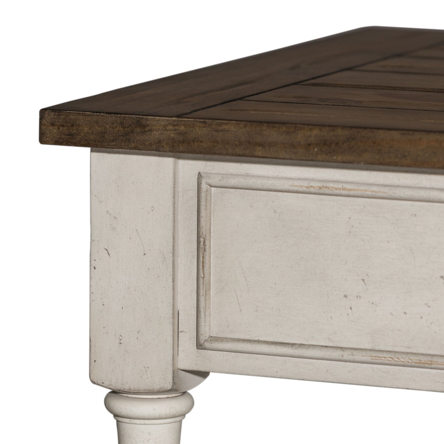 Morgan Creek - End Table - White - Hornell Furniture Outlet