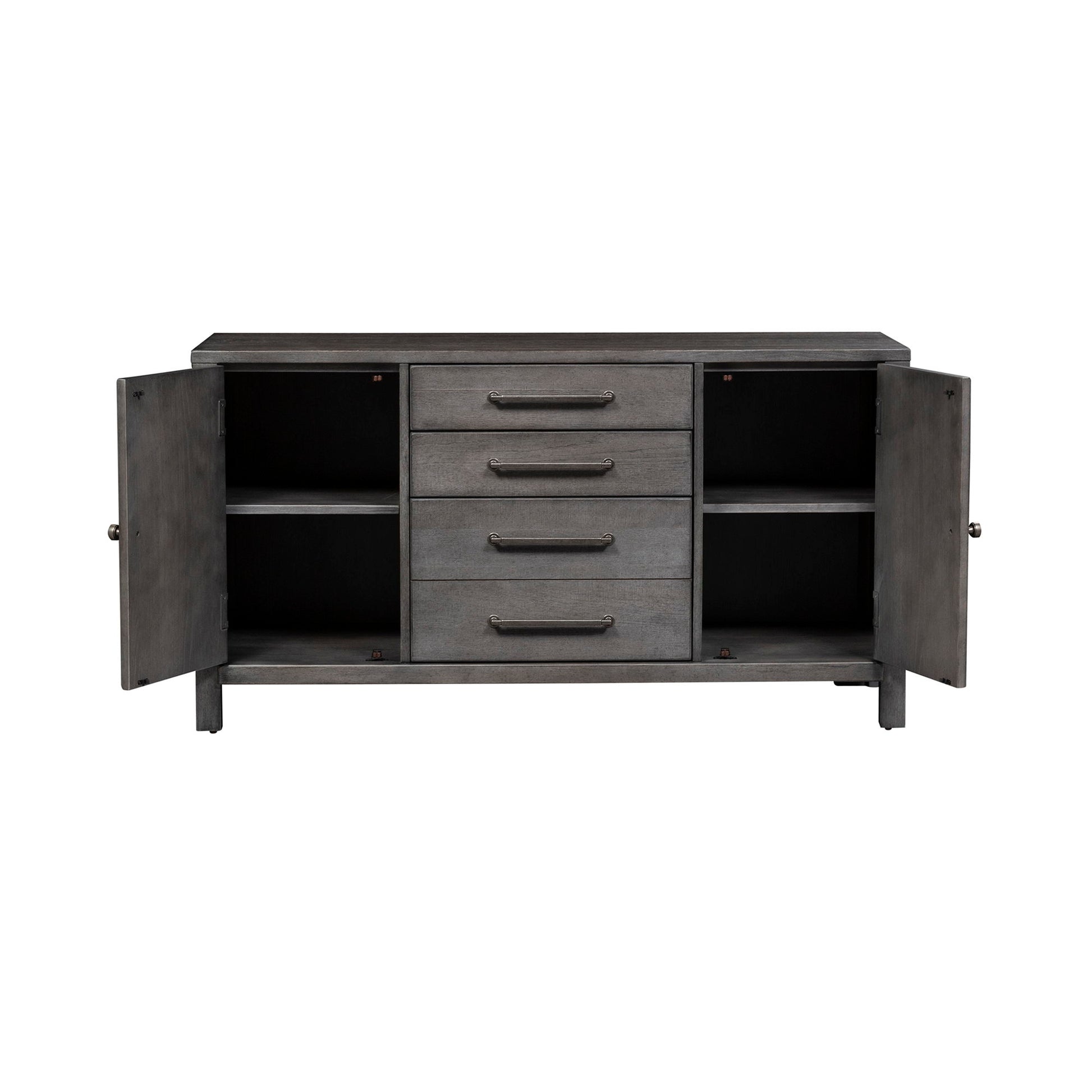 Modern Farmhouse - Credenza - Hornell Furniture Outlet