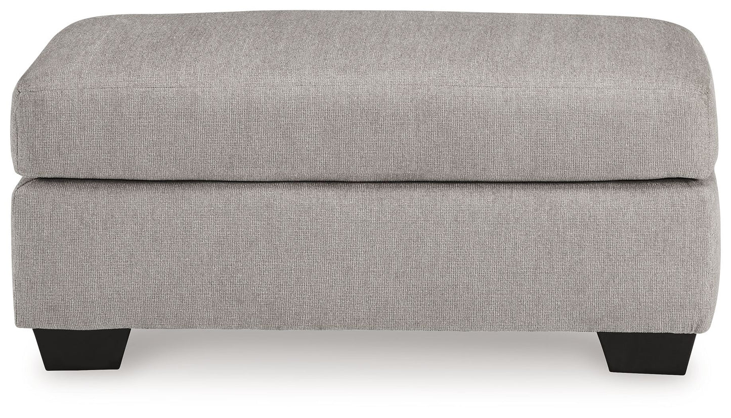 Avenal Park - Flannel - Ottoman - Hornell Furniture Outlet