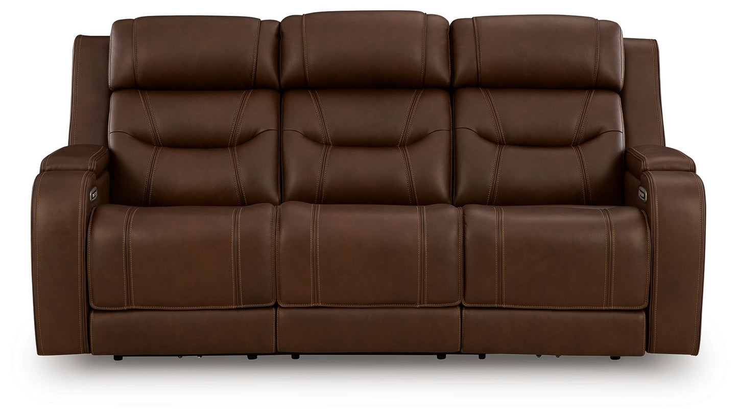 Knightington - Power Reclining Sofa With Audio Seating - Hornell Furniture Outlet