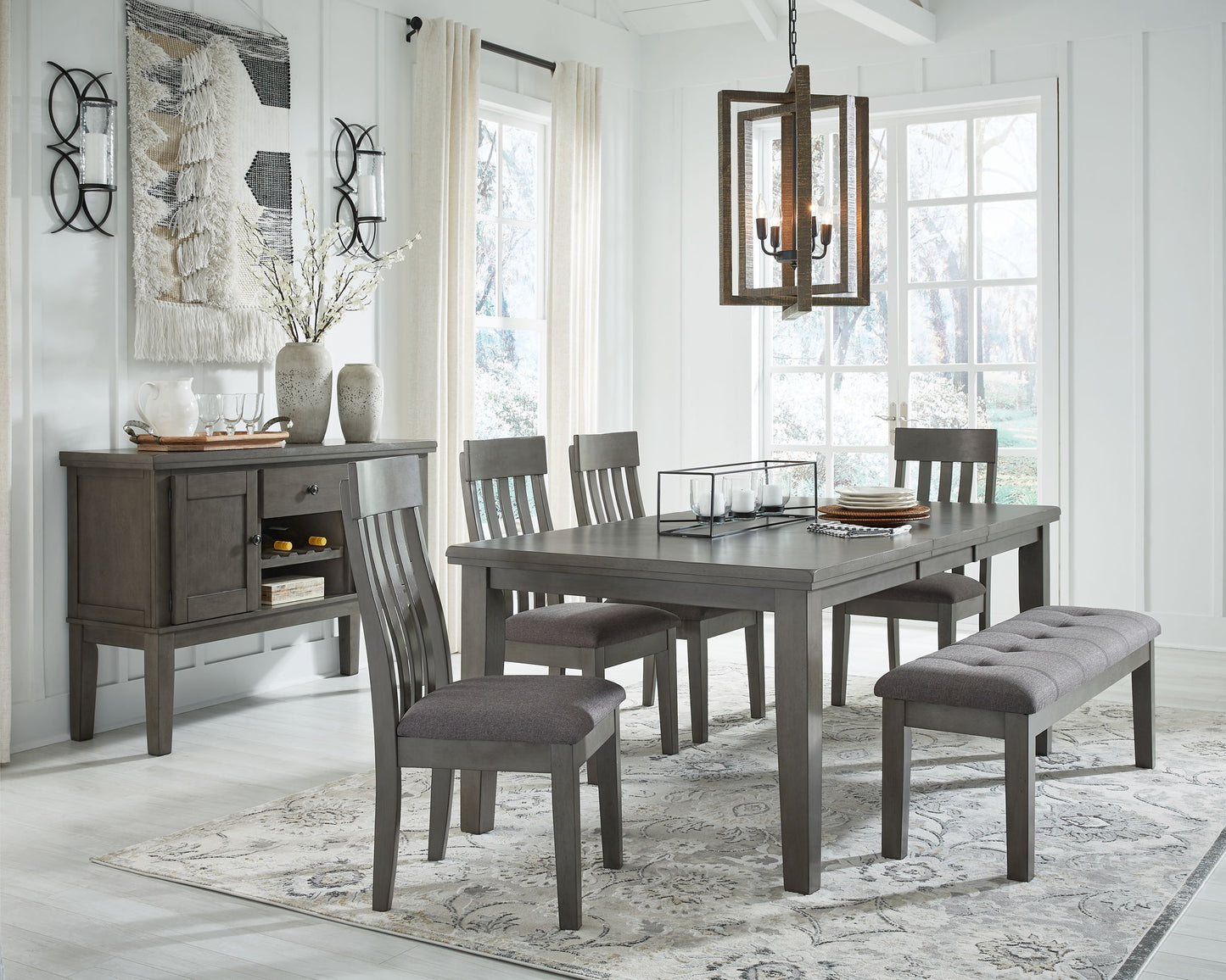 Hallanden - Dining Room Set - Hornell Furniture Outlet