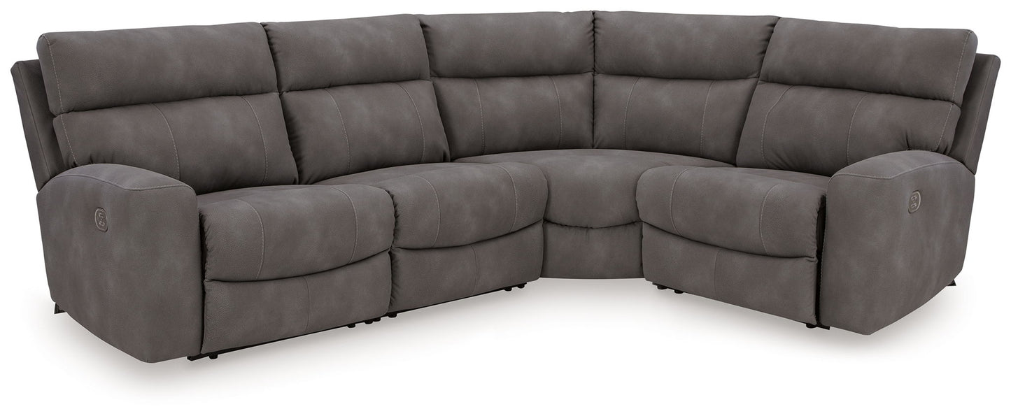 Next - Gen Durapella - Reclining Sectional - Hornell Furniture Outlet