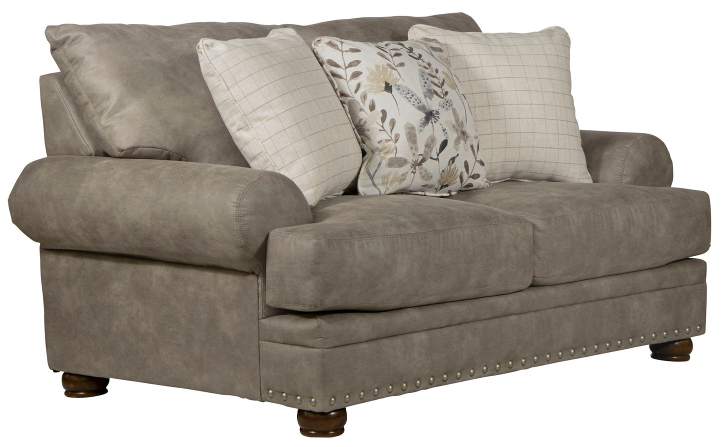 Briarcliff - Loveseat - Pebble - Hornell Furniture Outlet