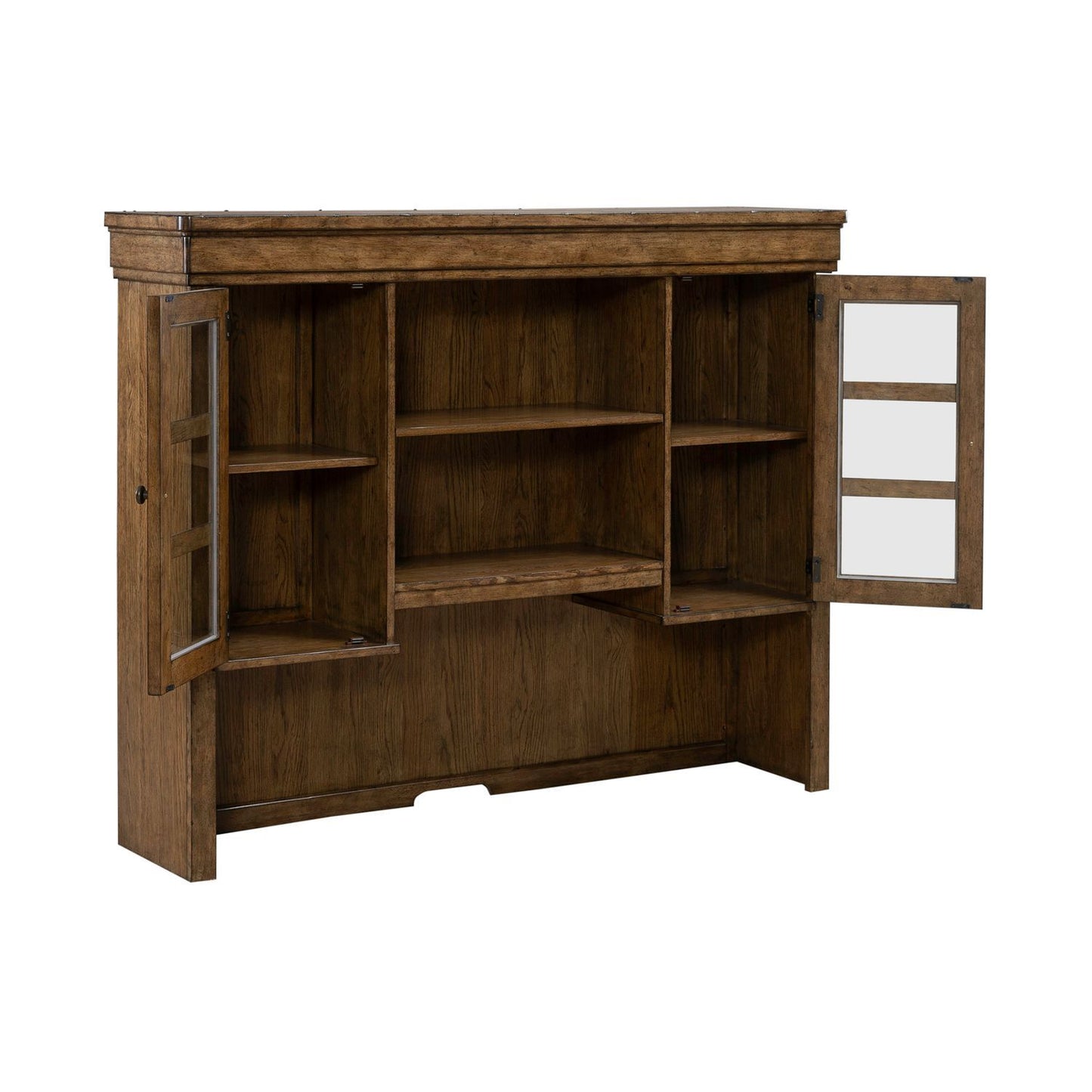Carolina Park - Credenza Hutch - Brown - Hornell Furniture Outlet