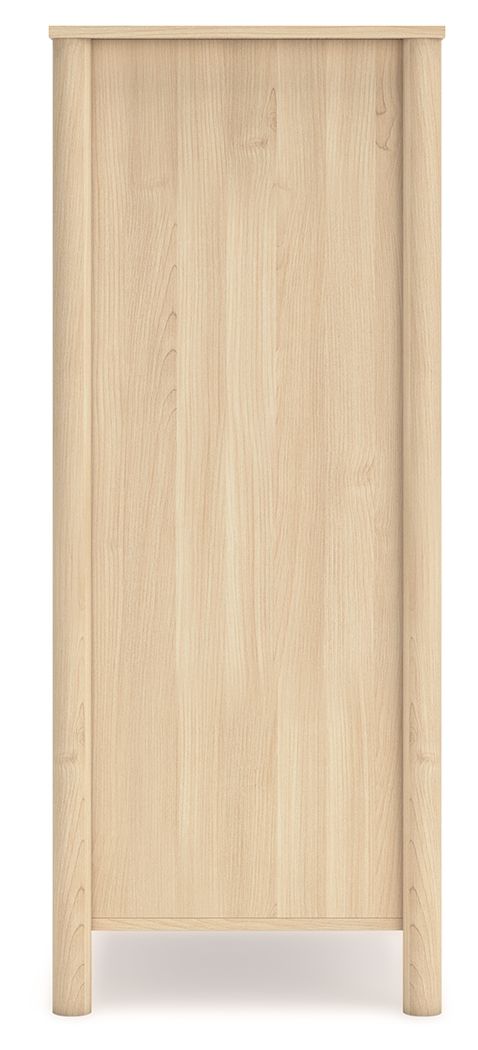 Cabinella - Tan - Five Drawer Chest - Hornell Furniture Outlet