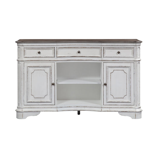 Magnolia Manor - Server - White - Hornell Furniture Outlet