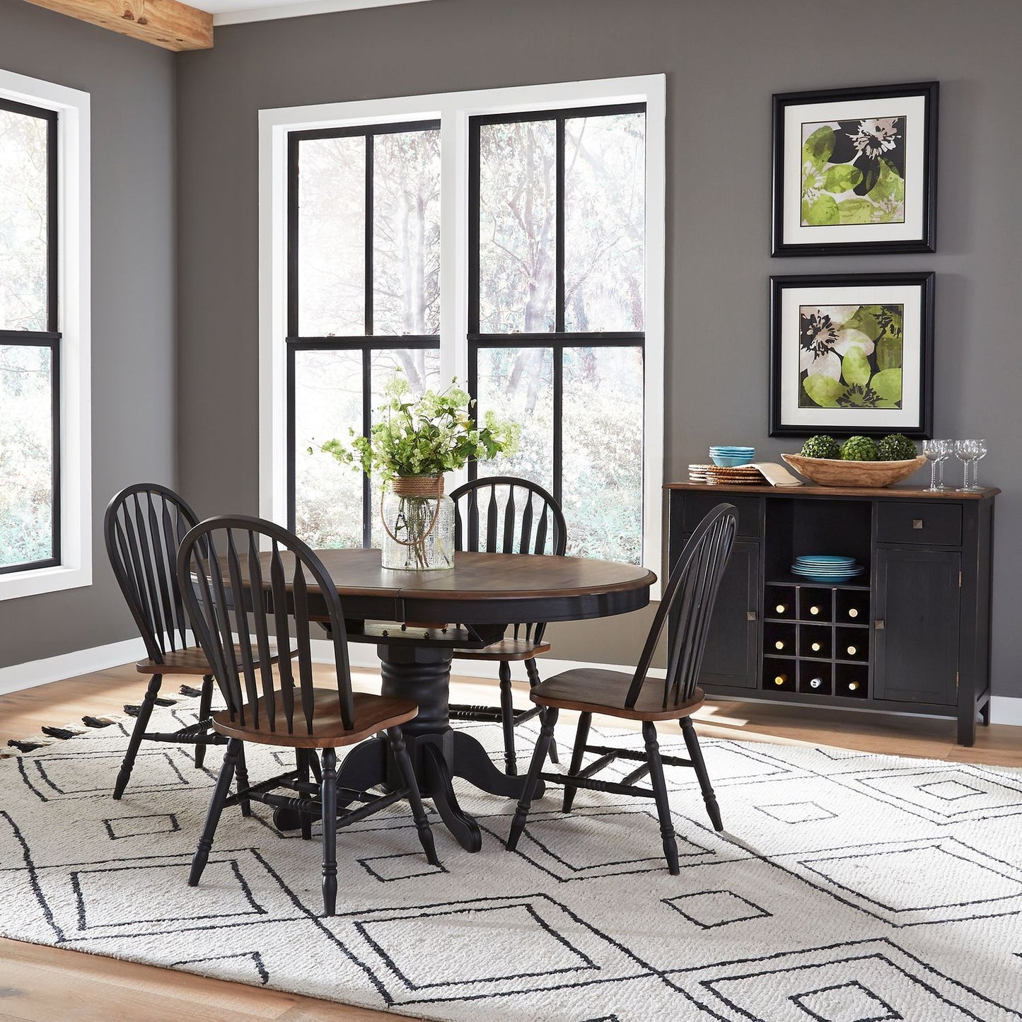 Carolina Crossing - Gathering Table Set - Hornell Furniture Outlet