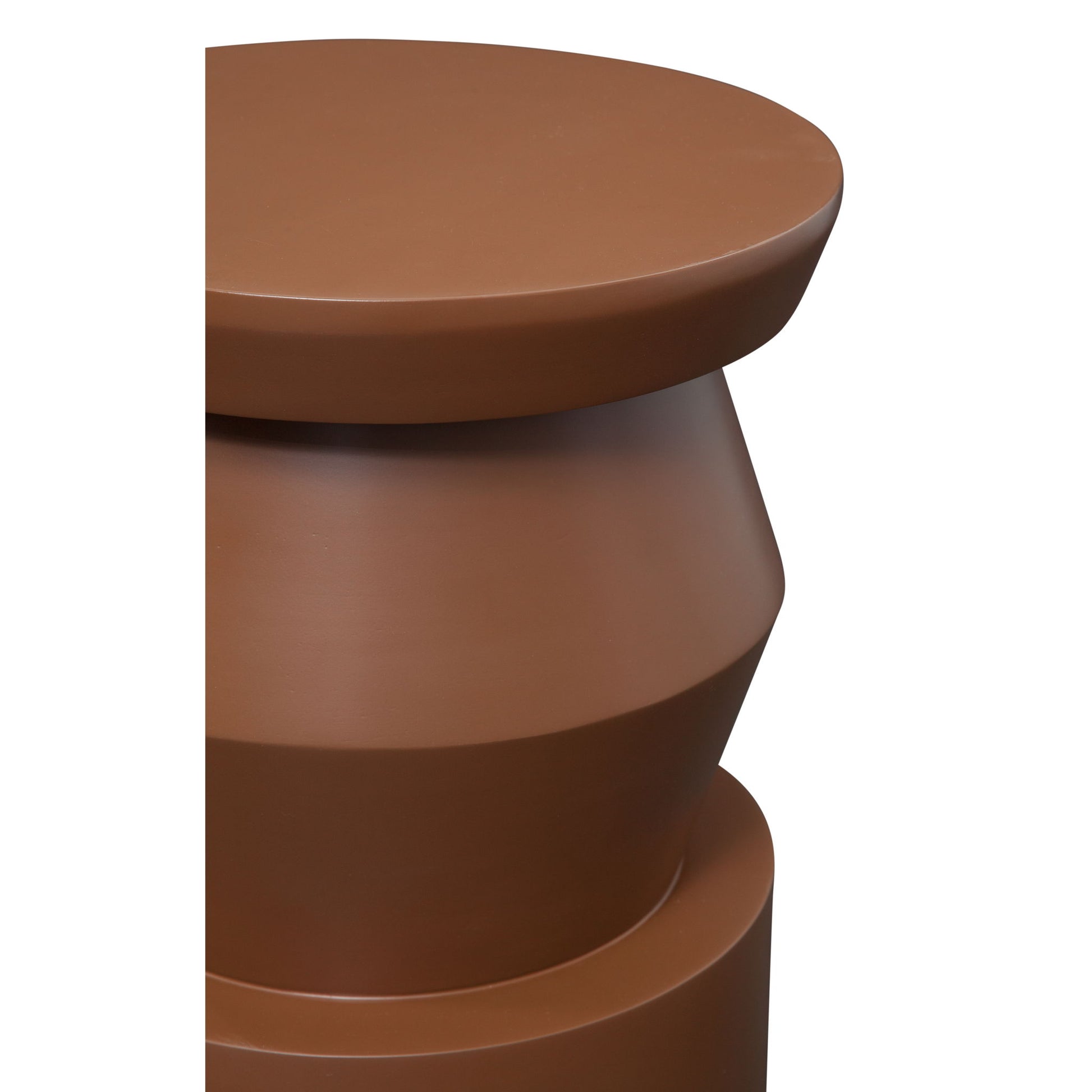 Allen - Side Table - Brown - Hornell Furniture Outlet