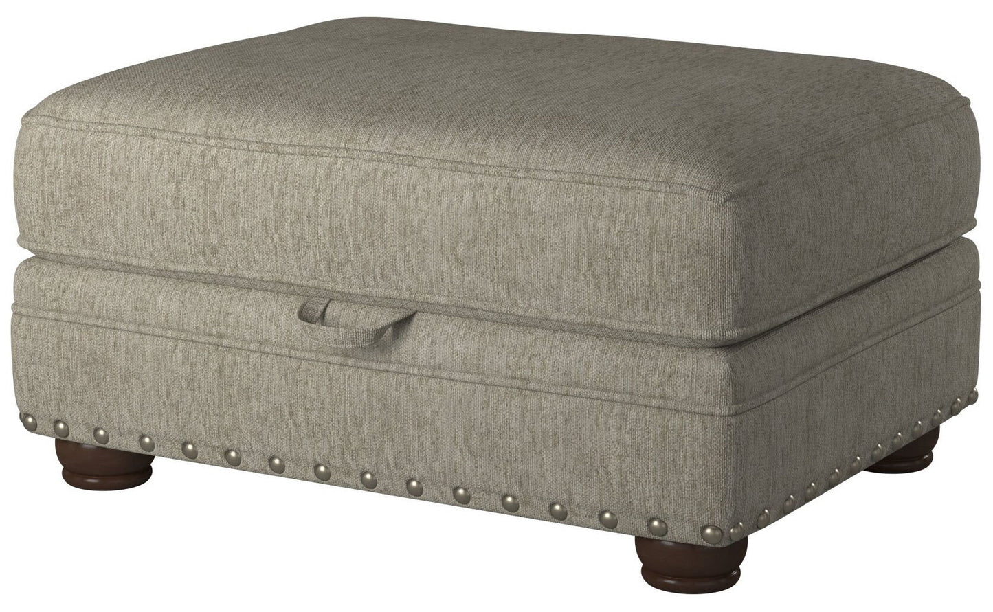 Farmington - Storage Ottoman - Buff - Hornell Furniture Outlet
