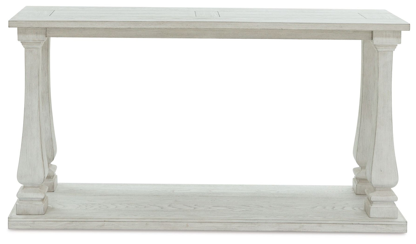 Arlendyne - Antique White - Sofa Table - Hornell Furniture Outlet