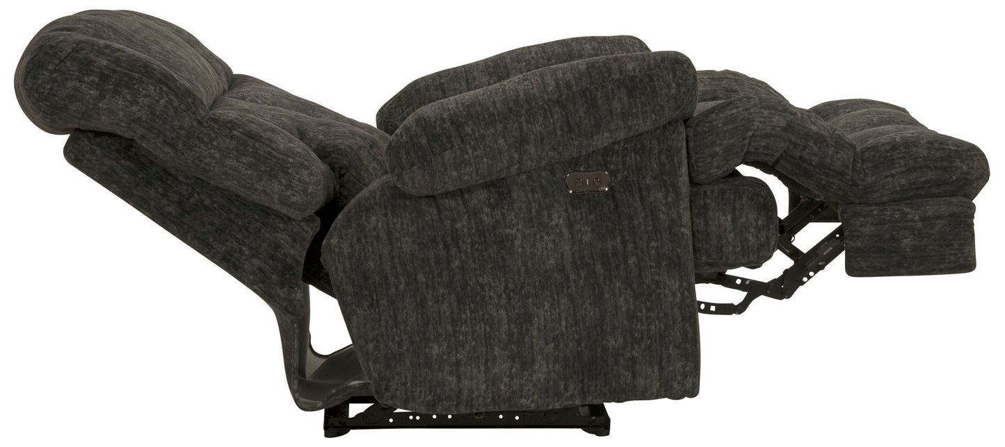 Cirrus - Power Lay Flat Chaise Recliner - Hornell Furniture Outlet