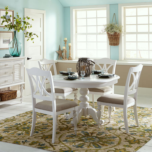 Summer House - Pedestal Table Set - Hornell Furniture Outlet