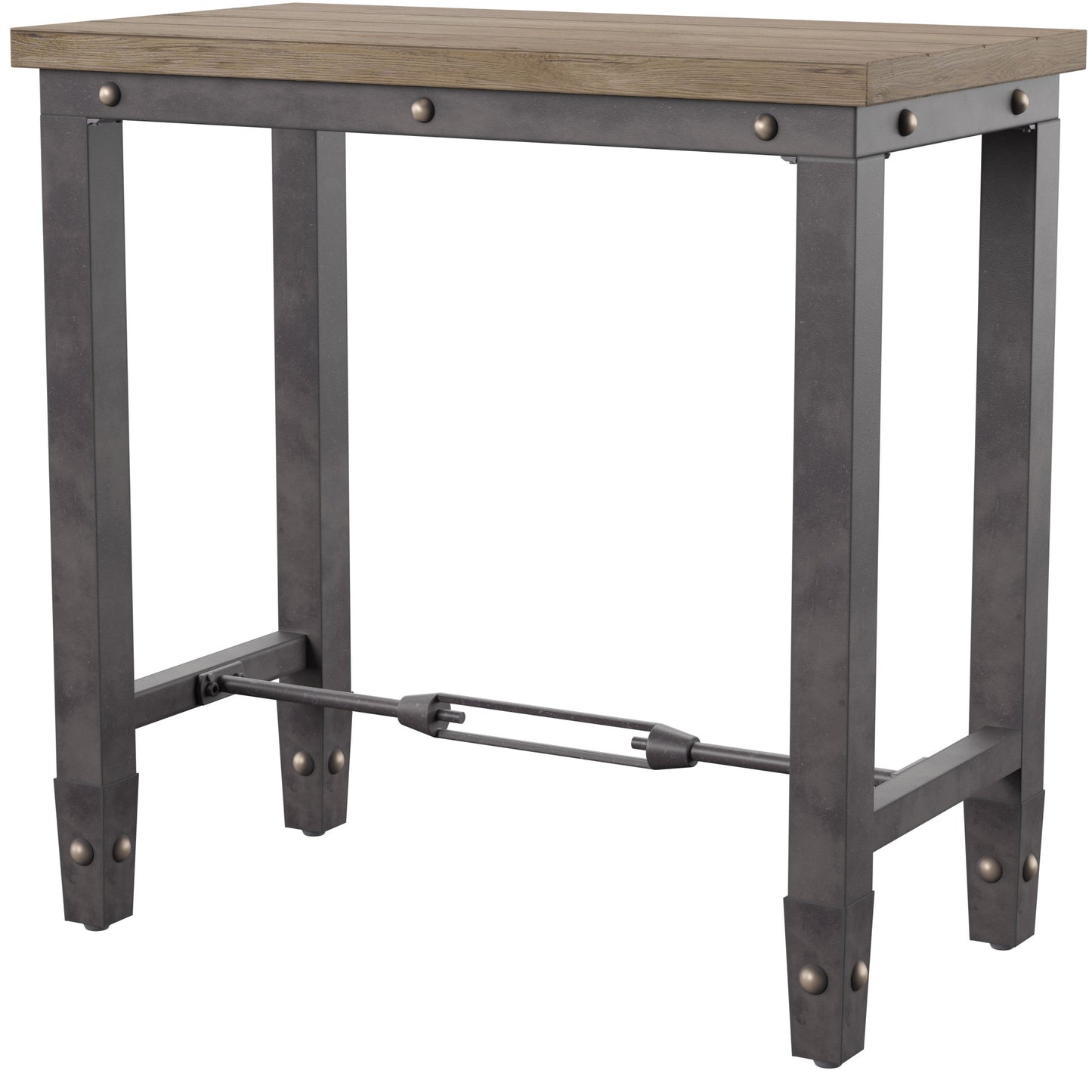 Jersey - Chairside End Table - Brown - Hornell Furniture Outlet