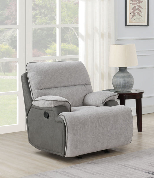 Cyprus - Recliner Chair - Gray - Hornell Furniture Outlet