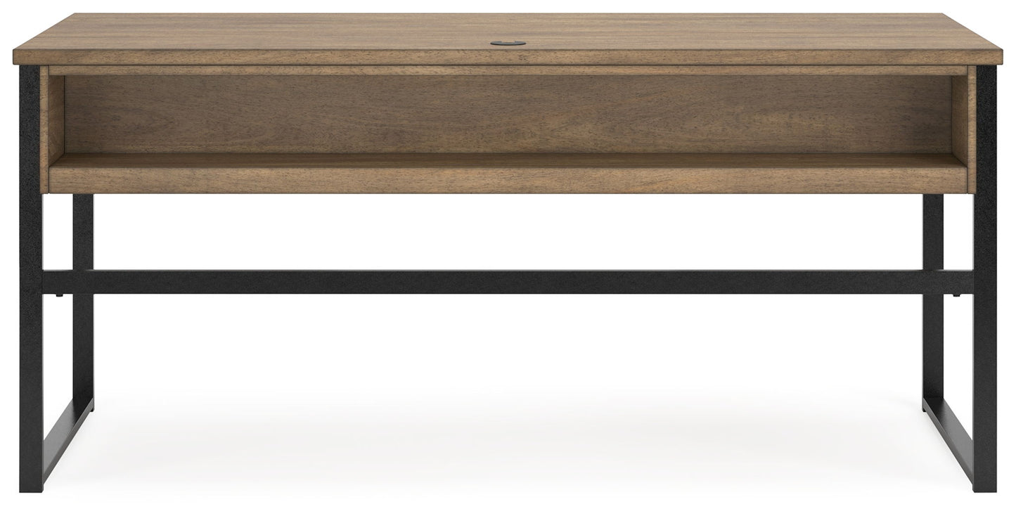 Montia - Light Brown - Home Office Desk - Hornell Furniture Outlet