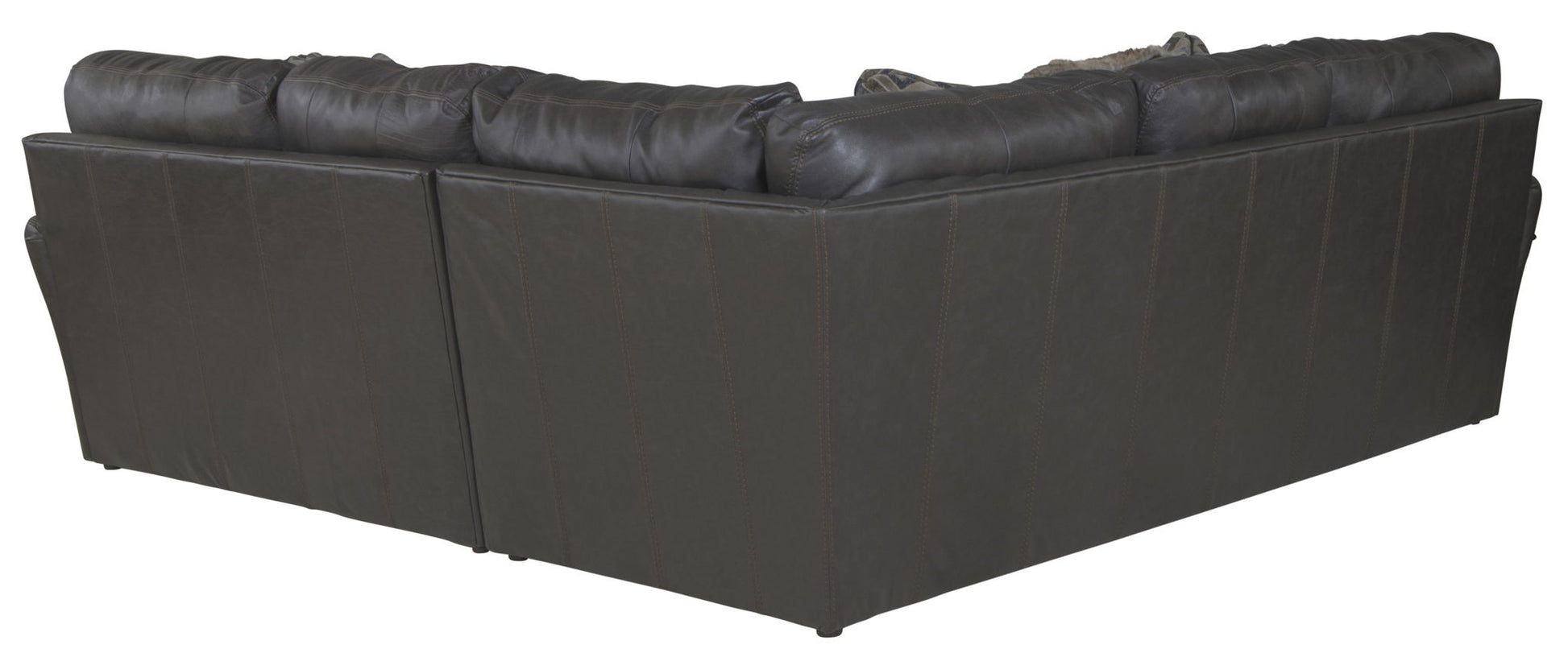 Denali - Italian Leather Match Sectional - Hornell Furniture Outlet