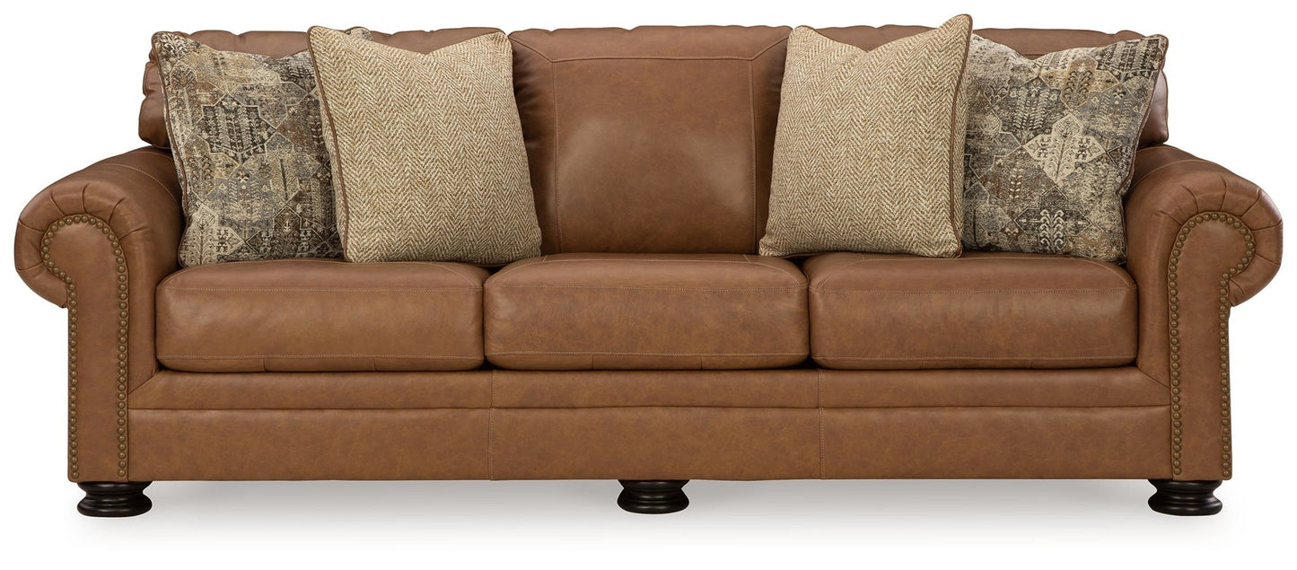 Carianna - Caramel - Queen Sofa Sleeper - Hornell Furniture Outlet