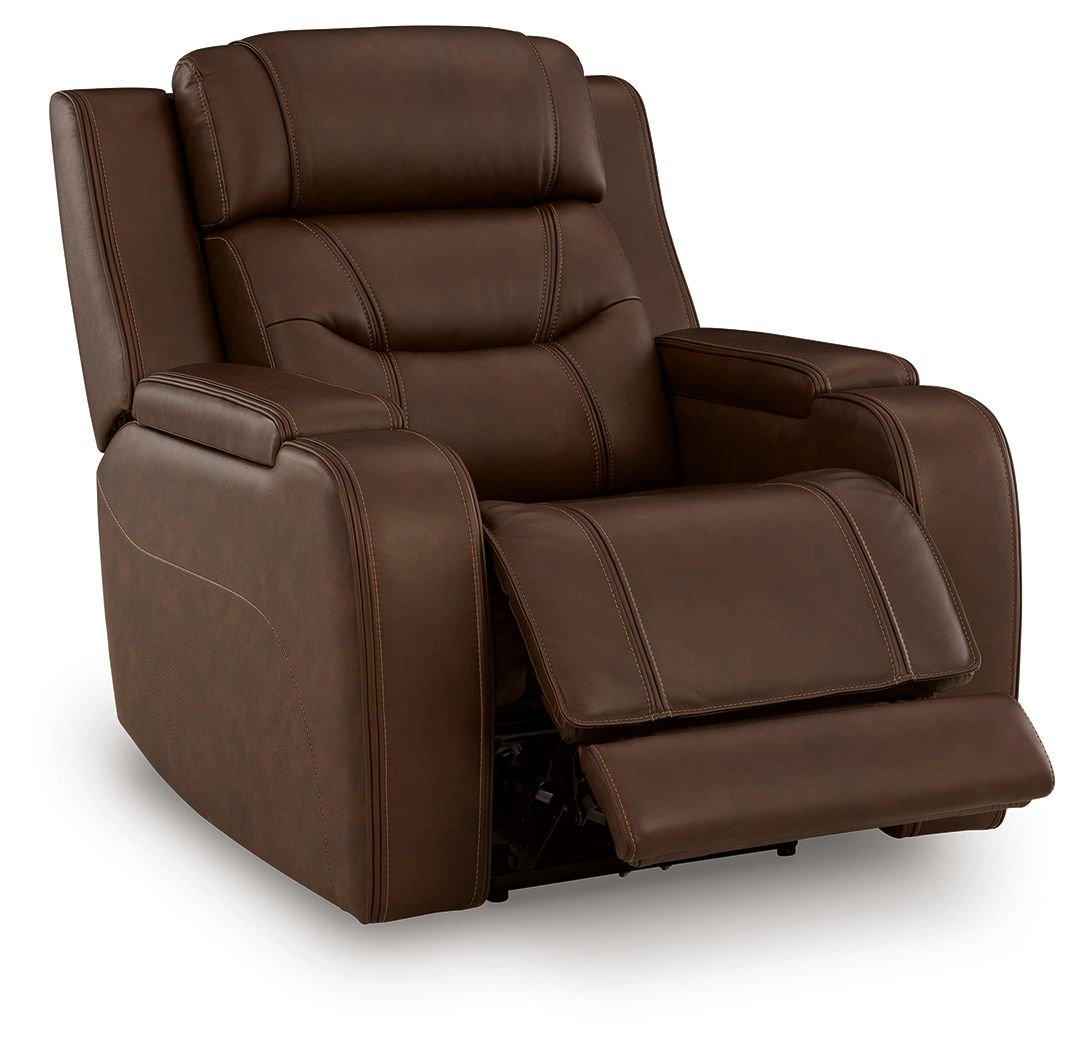 Knightington - Power Recliner With Audio Seating - Hornell Furniture Outlet