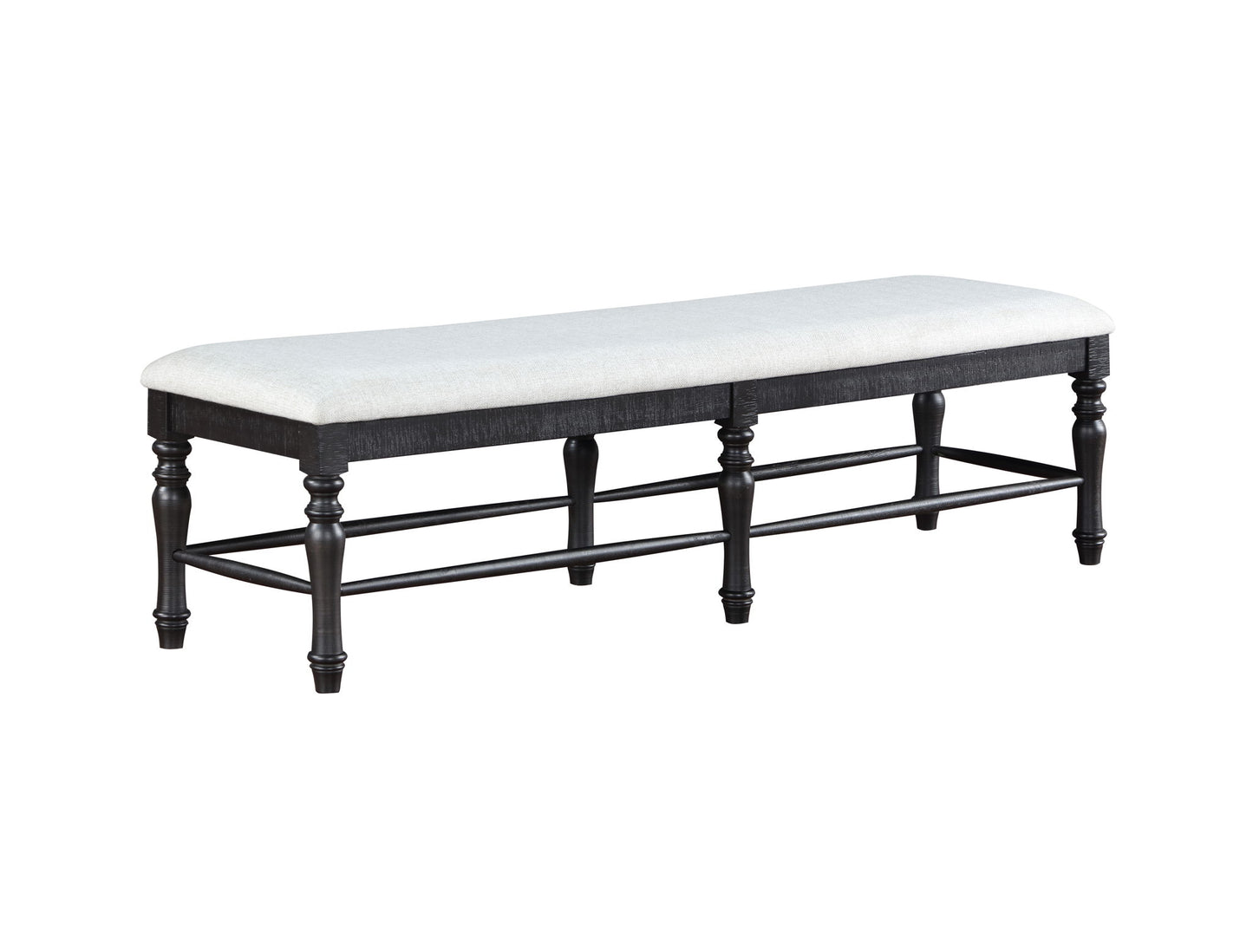 Odessa - Dining Bench - Black - Hornell Furniture Outlet