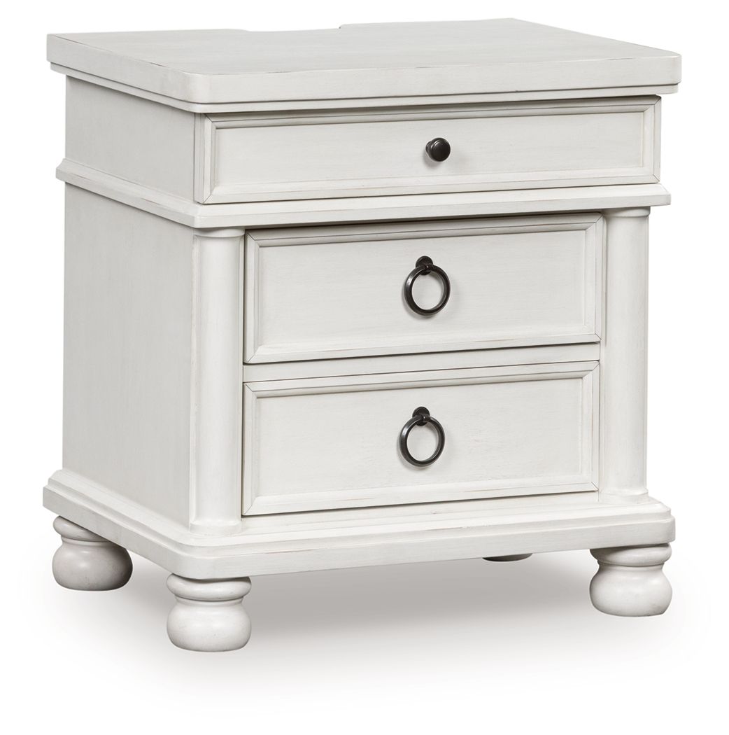 Rowlenstown - Three Drawer Night Stand - Hornell Furniture Outlet
