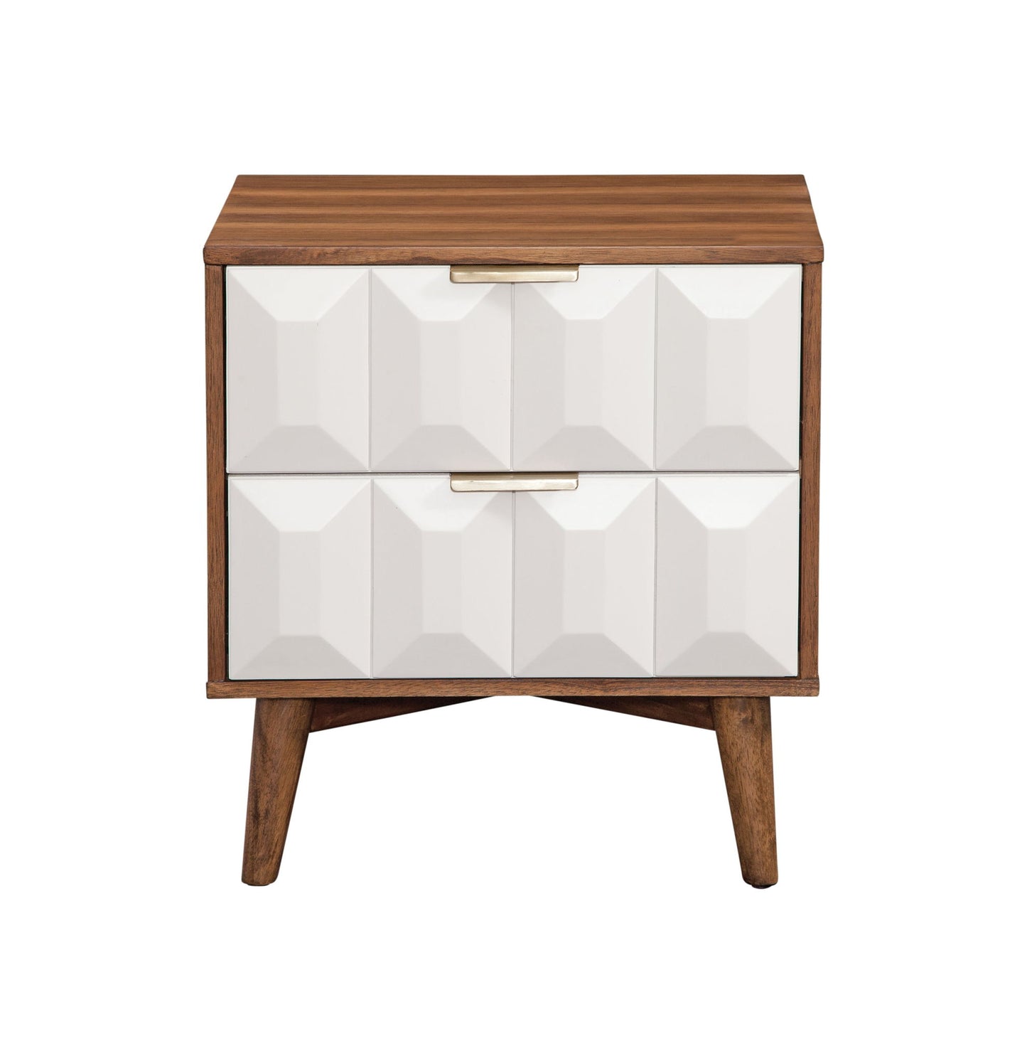 Ginny - Nightstand - Dark Brown - Hornell Furniture Outlet