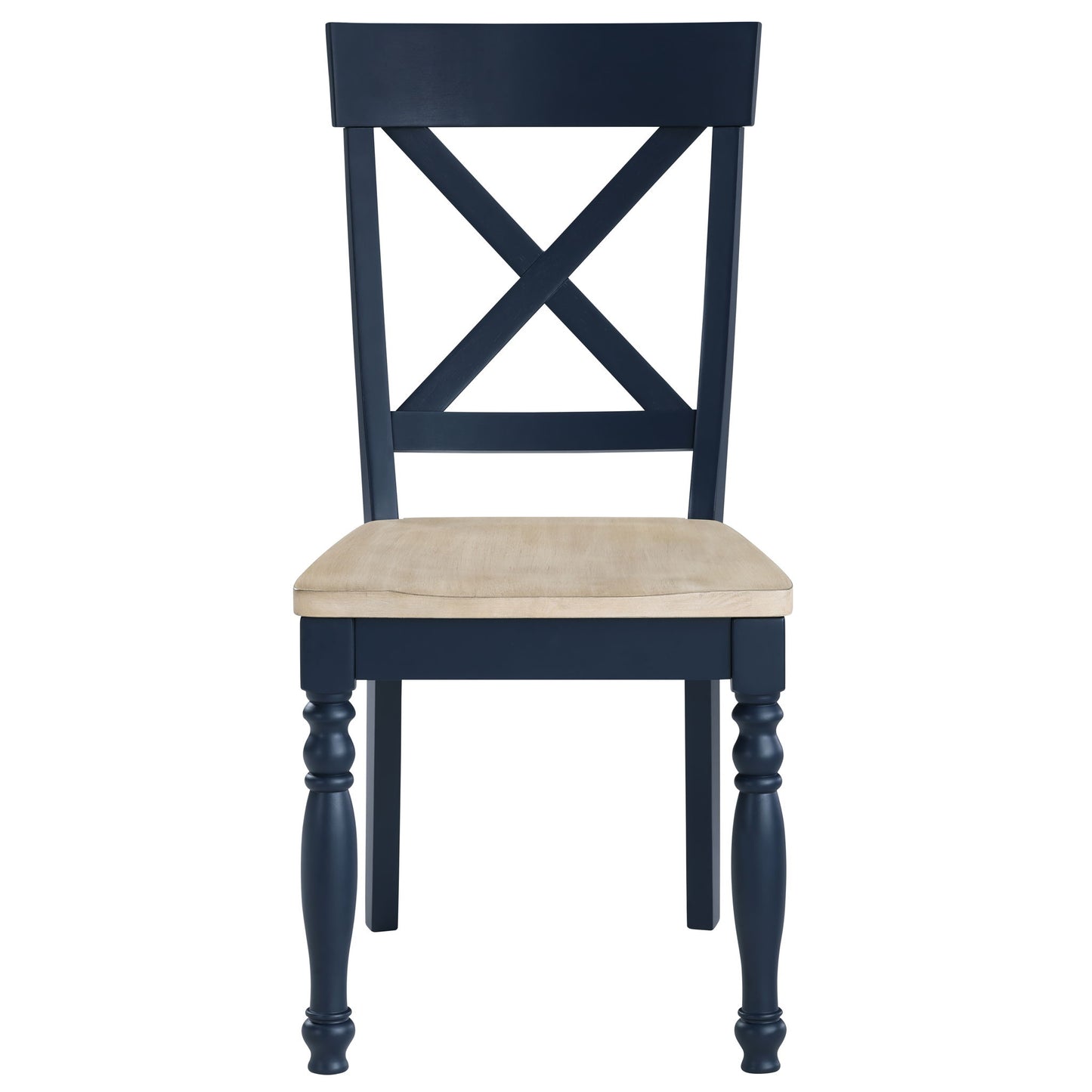Darcy - Side Chair (Set of 2) - Blue - Hornell Furniture Outlet