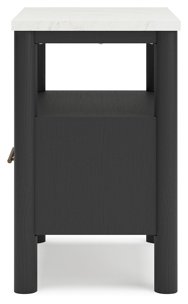 Cadmori - One Drawer Night Stand - Hornell Furniture Outlet