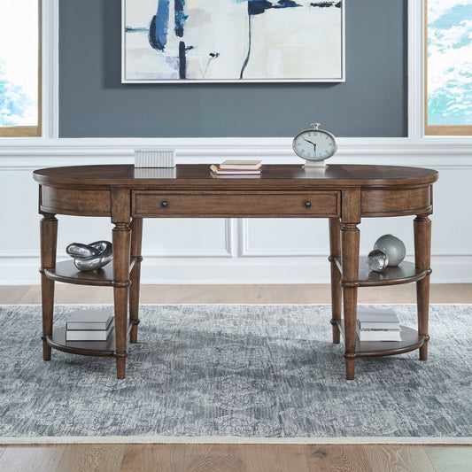 Harrison Heights - Writing Desk - Sienna - Hornell Furniture Outlet