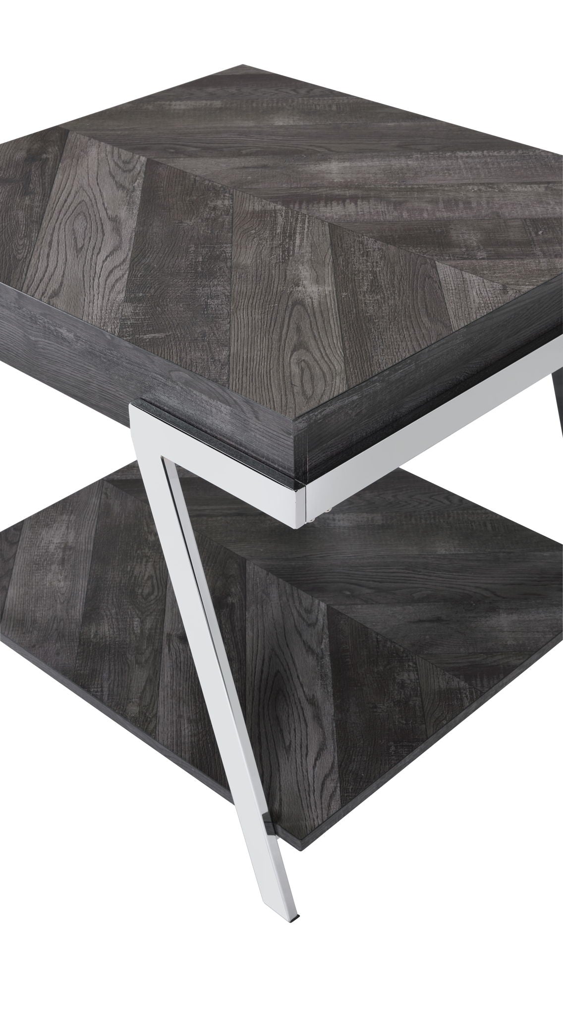 Roma - 3 Piece Occasional Table Set - Gray - Hornell Furniture Outlet