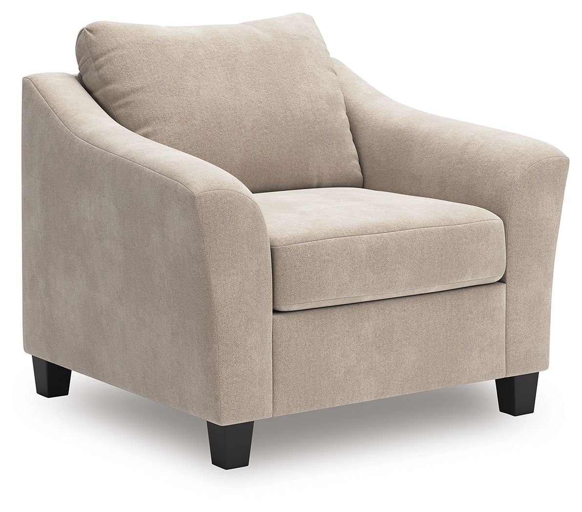 Willarae - Taupe - 2 Pc. - Chair And A Half, Ottoman - Hornell Furniture Outlet