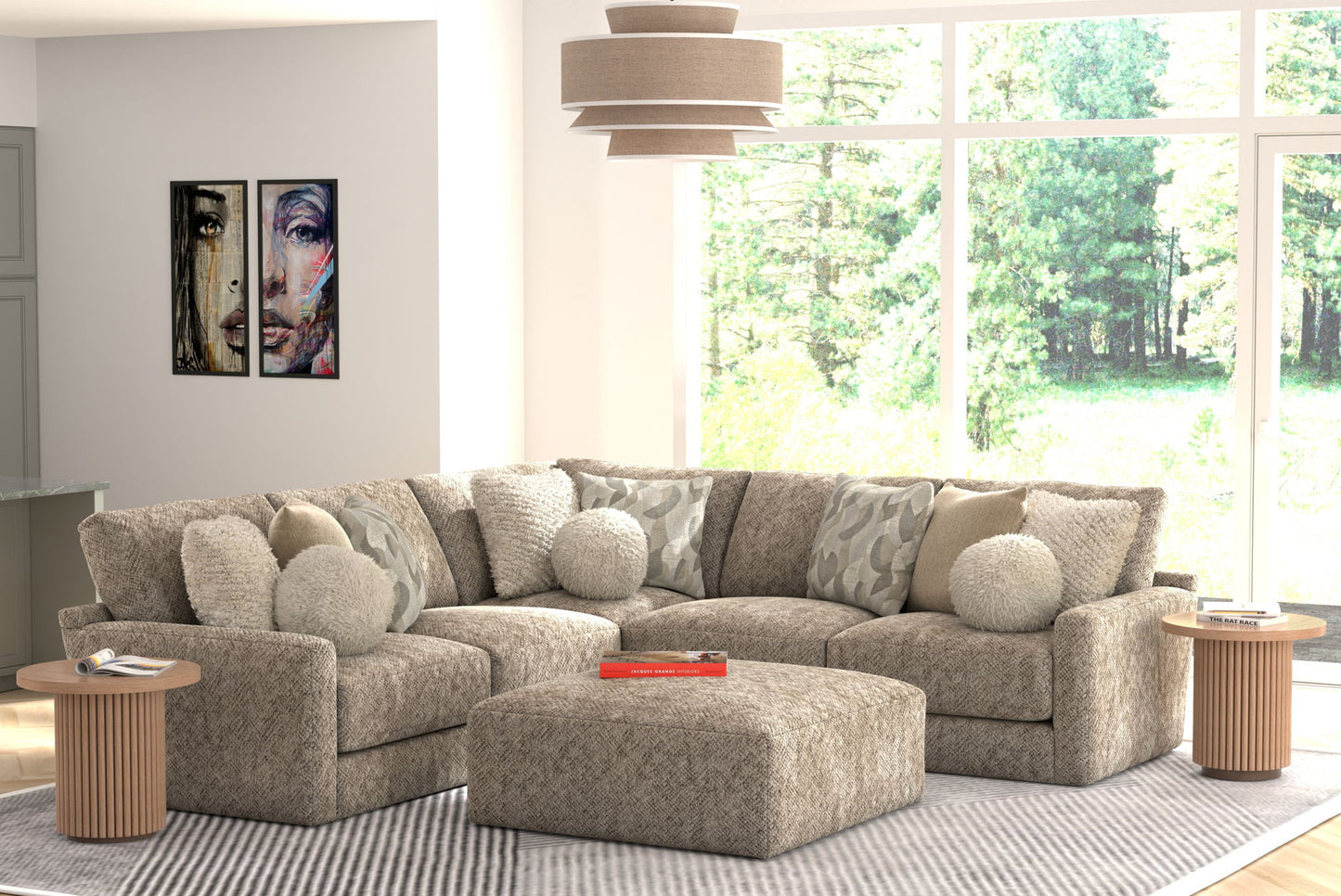 Turner - Sectional - Hornell Furniture Outlet