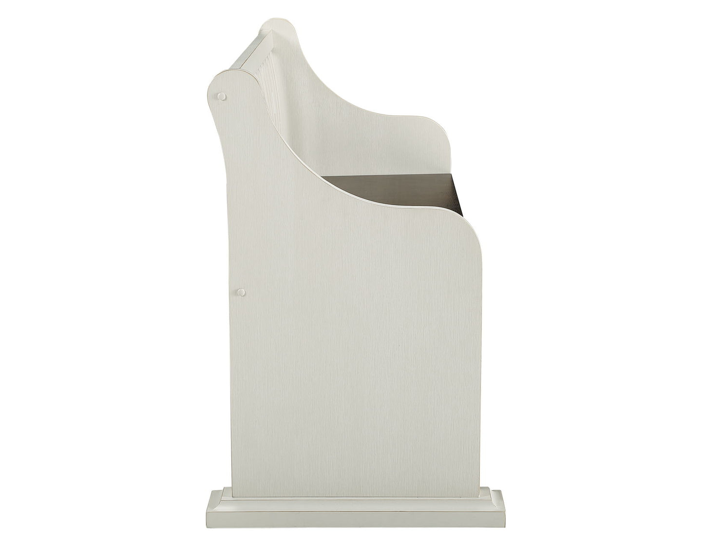 Joanna - Bench With Back - White - Hornell Furniture Outlet