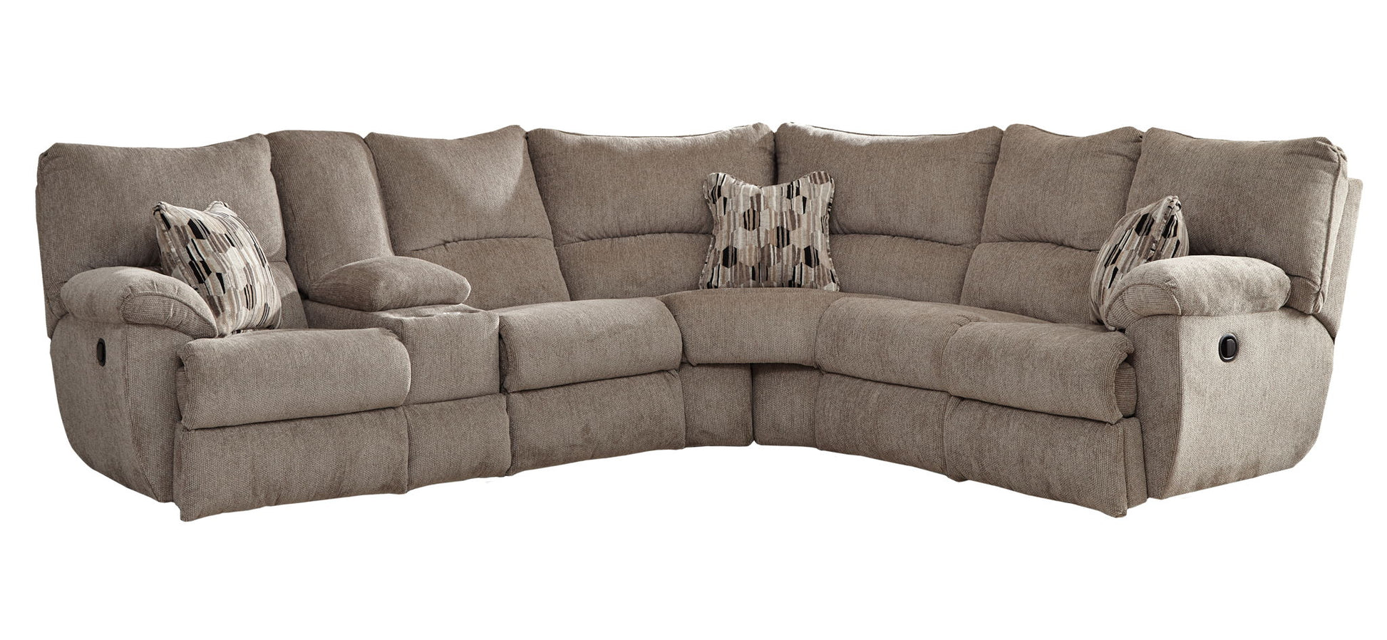 Elliott - Reclining Sectional - Hornell Furniture Outlet