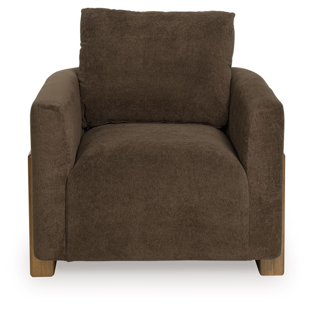 Dairlett - Brown - Accent Chair - Hornell Furniture Outlet