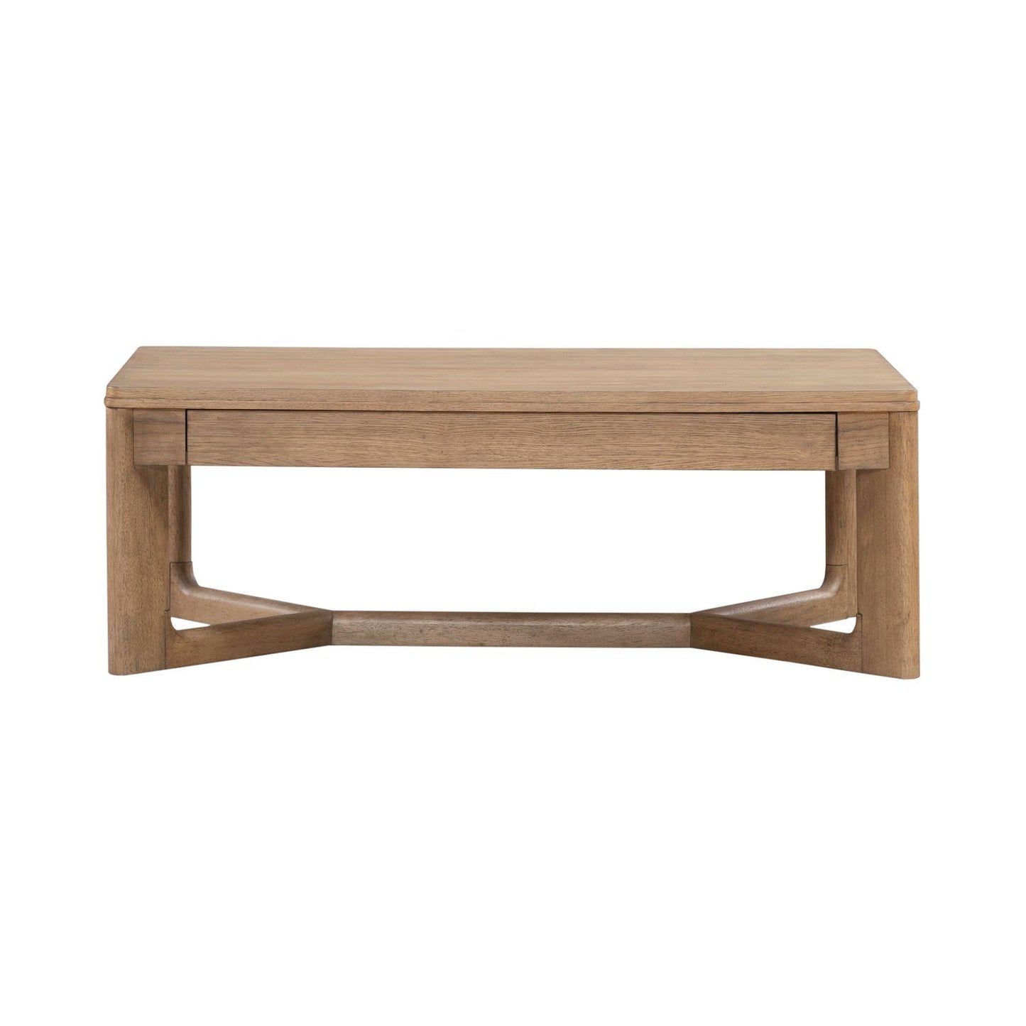 Ballentine - Rectangular Cocktail Table - Brown - Hornell Furniture Outlet