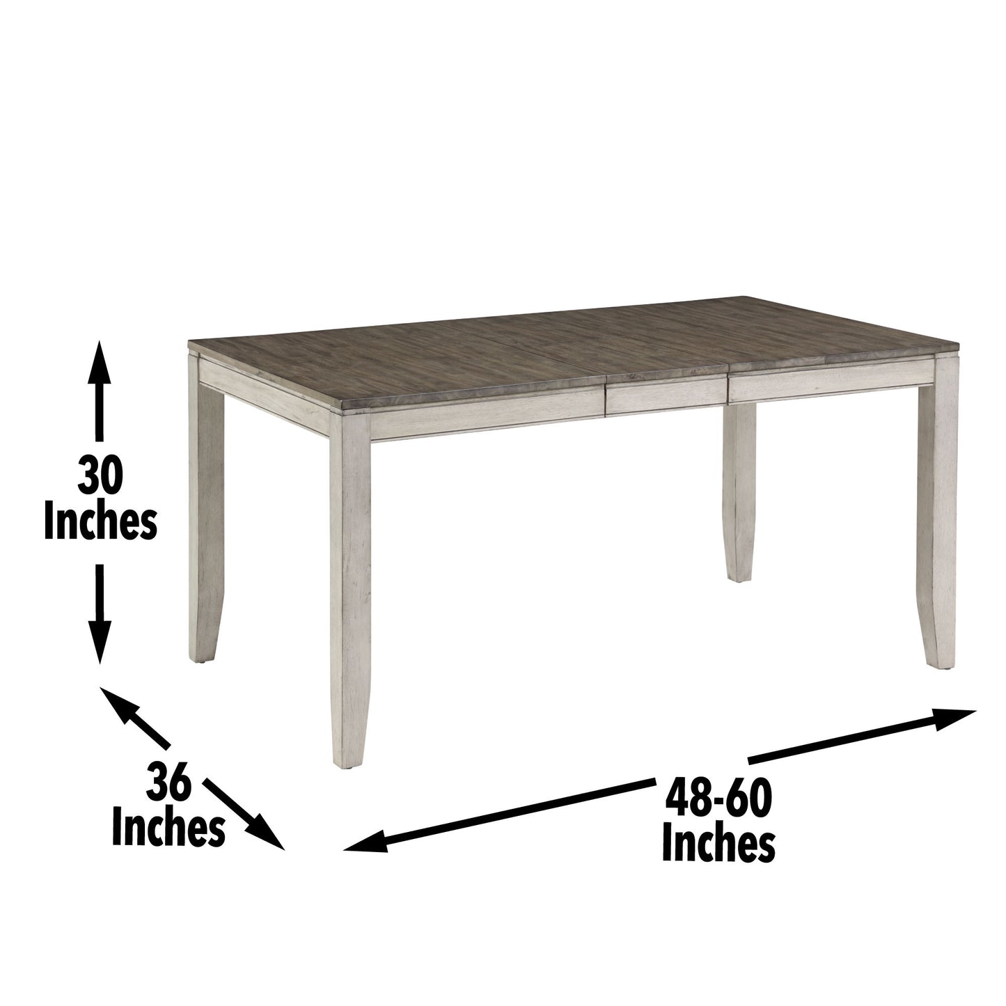 Abacus - Dining Table - Dark Brown - Hornell Furniture Outlet