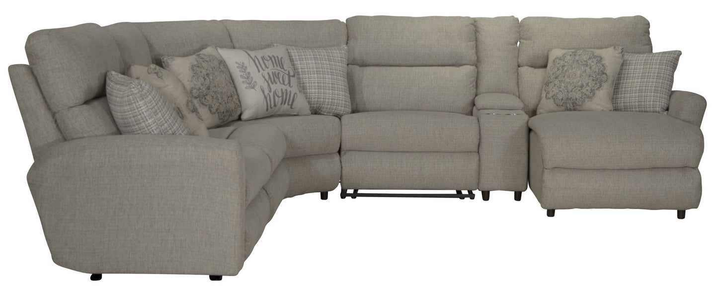 McPherson - Reclining Sectional - Hornell Furniture Outlet