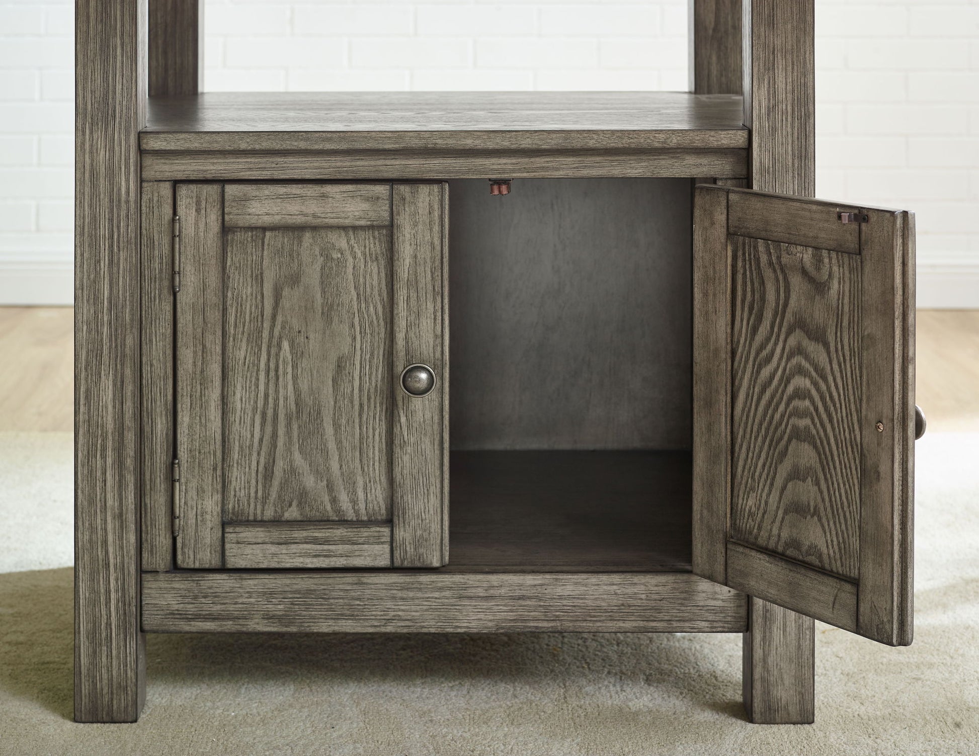 Grayson - Counter Height Set - Driftwood Base - Hornell Furniture Outlet