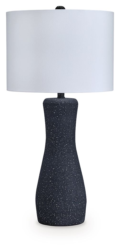 Maykins - Black - Metal Table Lamp - Hornell Furniture Outlet
