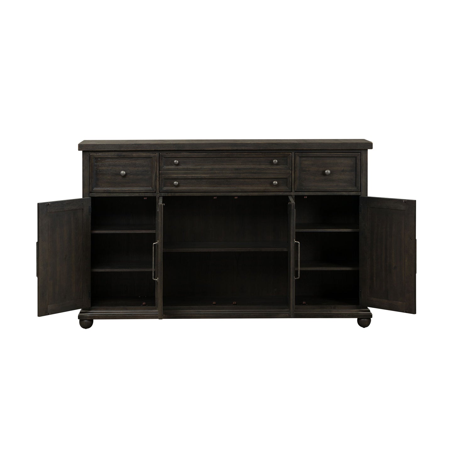 Harvest Home - Hall Buffet - Black - Hornell Furniture Outlet