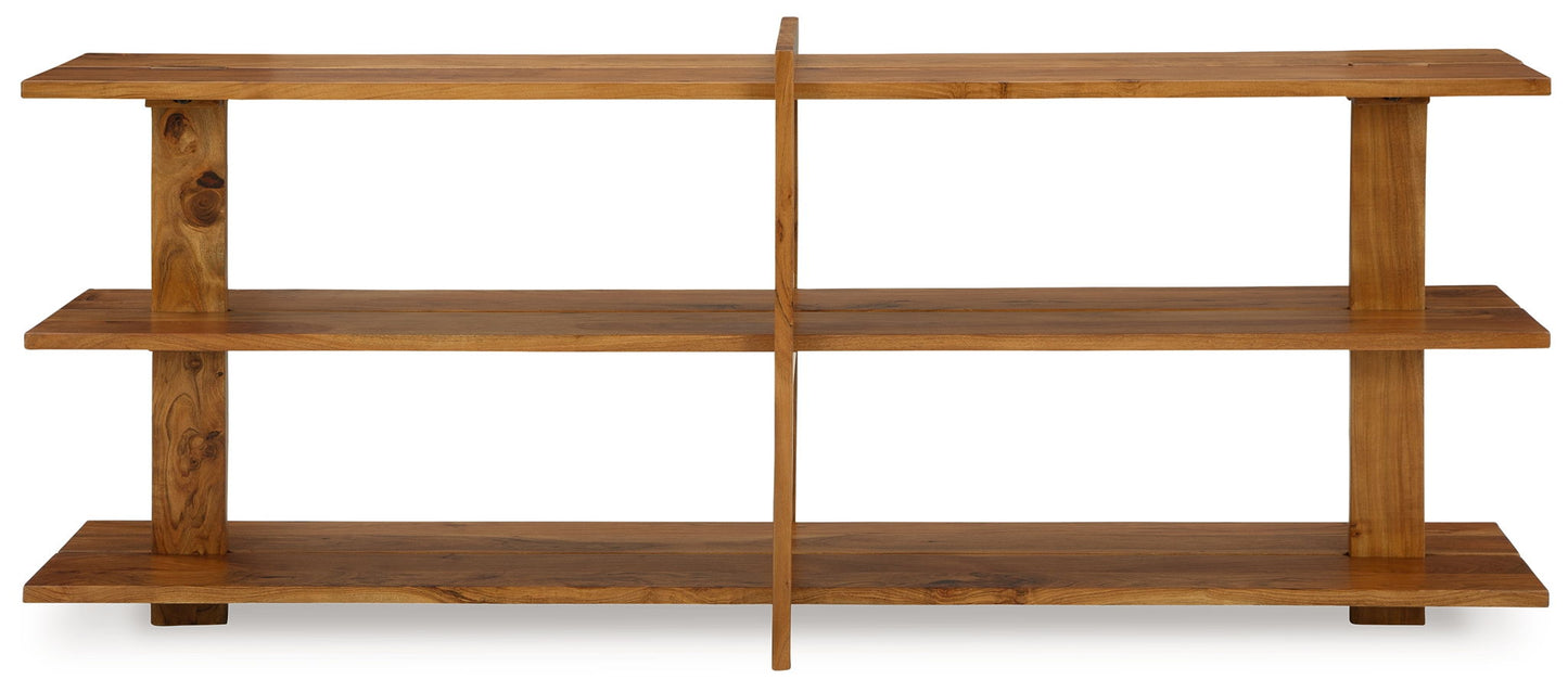 Fayemour - Brown - Console Sofa Table - Hornell Furniture Outlet