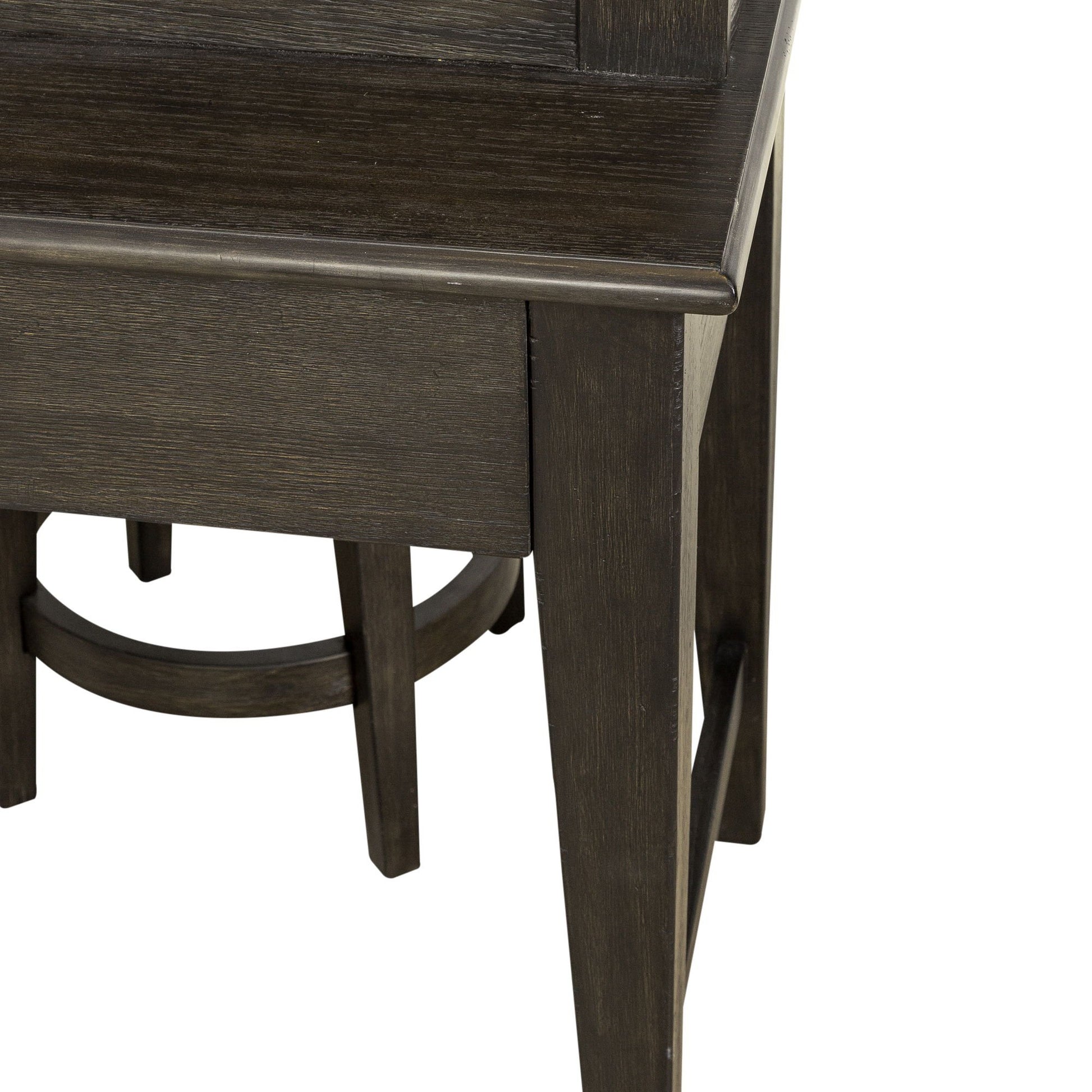 Mill Creek - 4 Piece Console Set (Bar Console & 3 Stools) - Dark Brown - Hornell Furniture Outlet