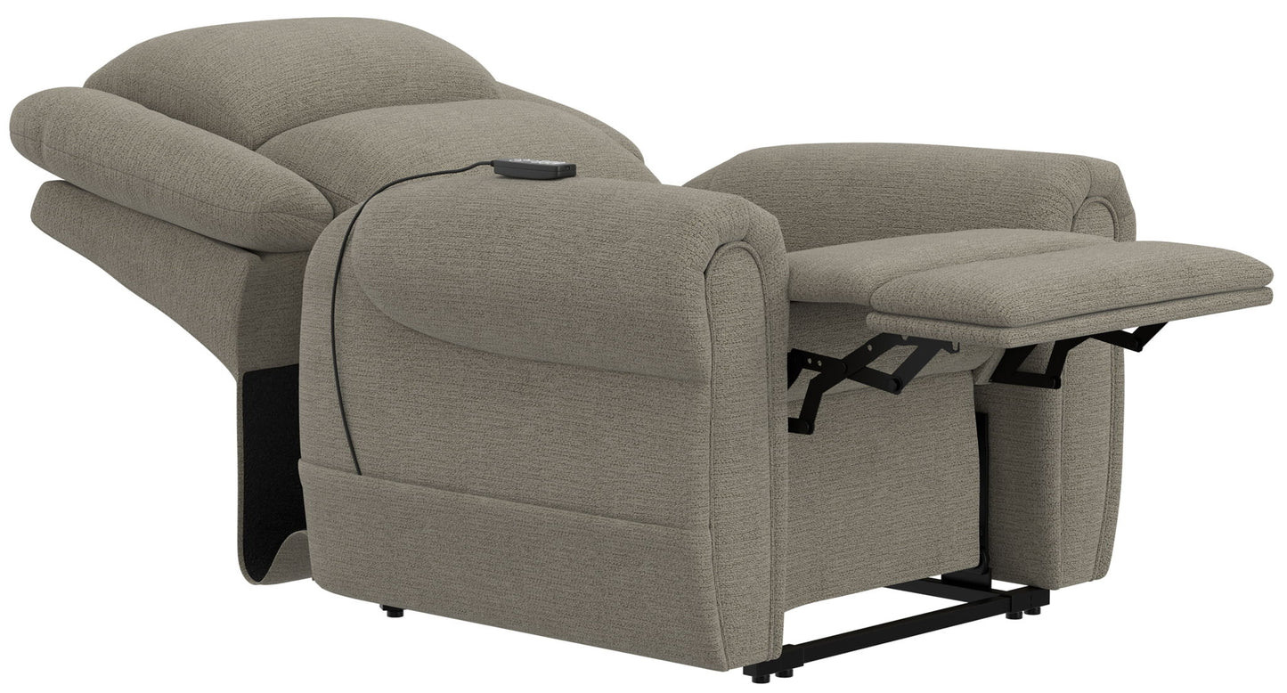 Paradise - Power Lift/Headrest/Lay Flat Recliner With CR3 Heat/Massage - Hornell Furniture Outlet