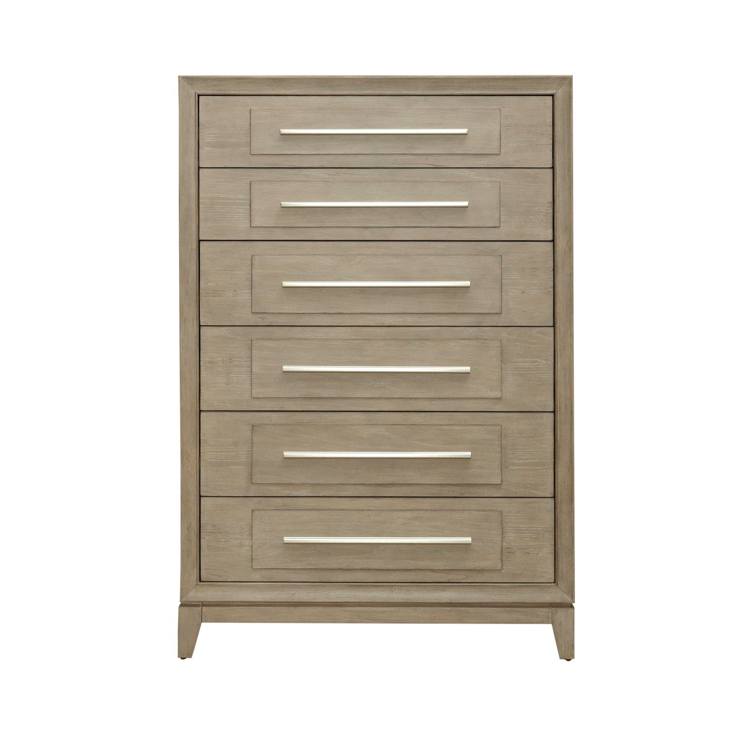 Brentwood - 6 Drawer Chest - Sandstone - Hornell Furniture Outlet