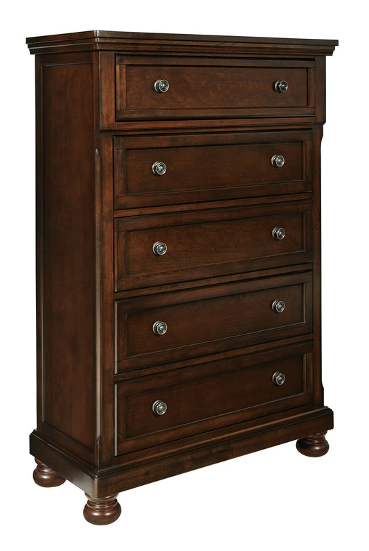 Porter - Rustic Brown - Chest - Hornell Furniture Outlet