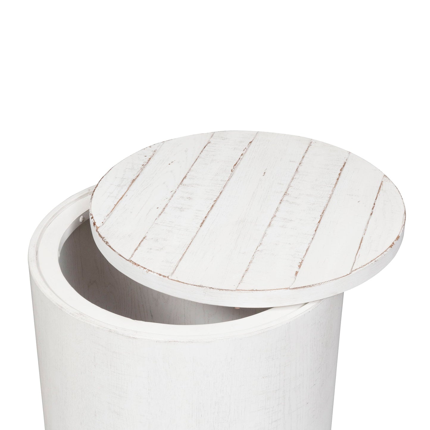 Modern Farmhouse - Drum End Table - Hornell Furniture Outlet